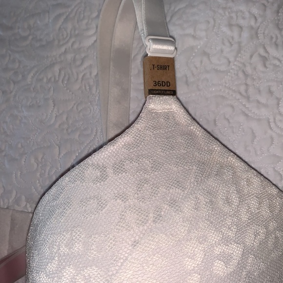 pink wear everywhere t-shirt lightly lined bra - Picture 5 of 8